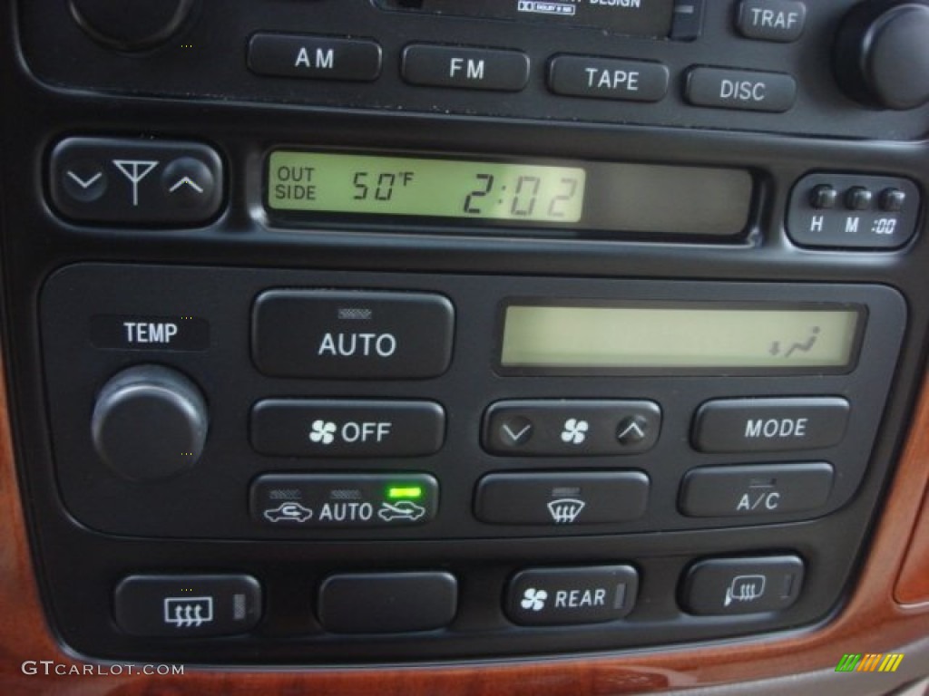 2001 LX 470 - Riverrock Green Metallic / Ivory photo #23