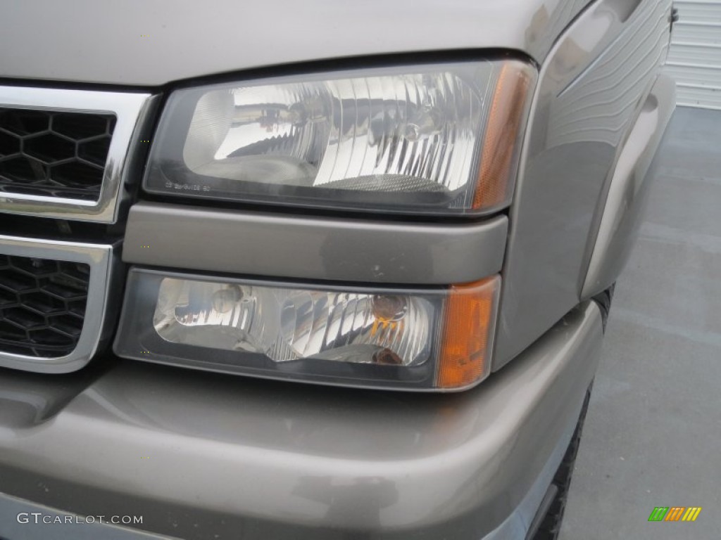 2007 Silverado 1500 Classic LT  Z71 Crew Cab 4x4 - Graystone Metallic / Dark Charcoal photo #8