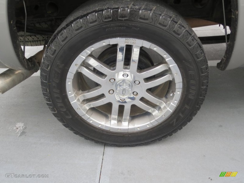 2007 Silverado 1500 Classic LT  Z71 Crew Cab 4x4 - Graystone Metallic / Dark Charcoal photo #12