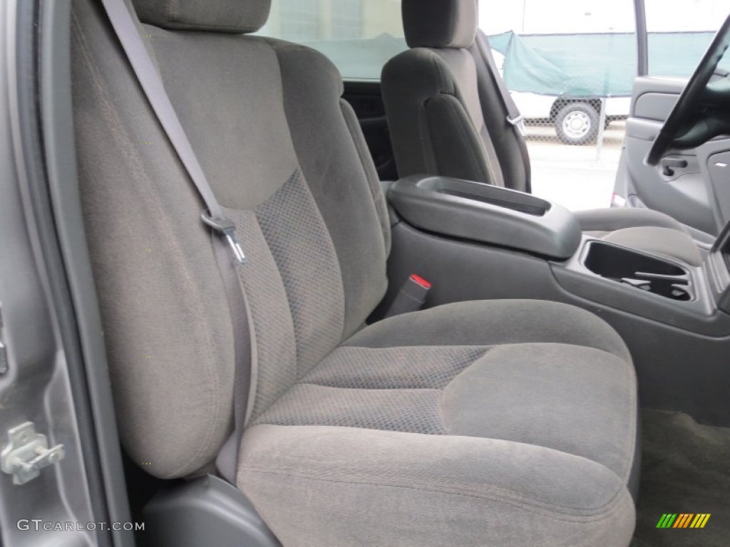 2007 Silverado 1500 Classic LT  Z71 Crew Cab 4x4 - Graystone Metallic / Dark Charcoal photo #21