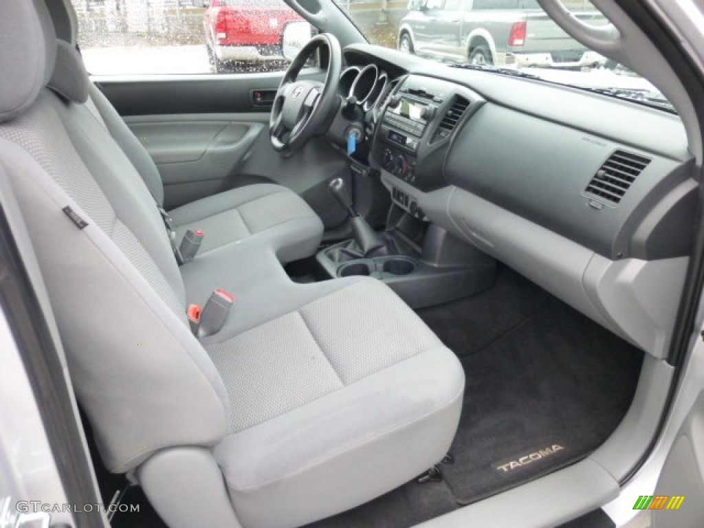 Graphite Interior 2012 Toyota Tacoma Regular Cab 4x4 Photo #77032921
