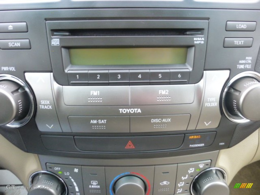 2008 Toyota Highlander 4WD Controls Photos