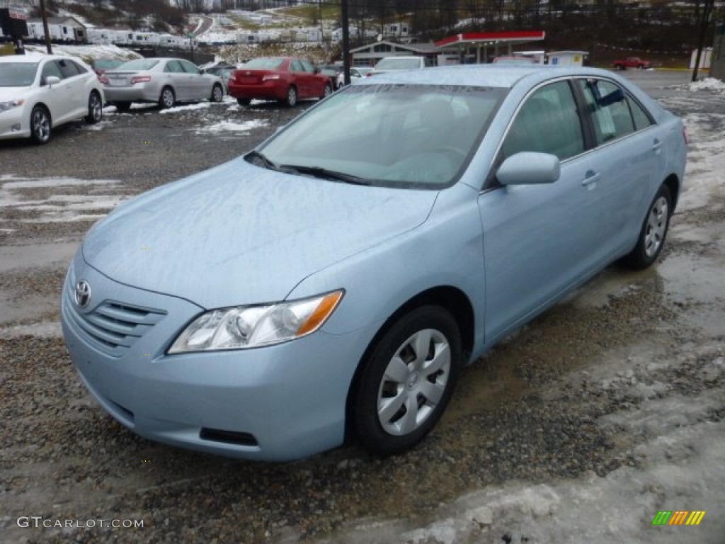 Sky Blue Pearl 2009 Toyota Camry LE Exterior Photo #77033688