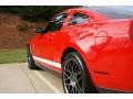 2011 Race Red Ford Mustang Shelby GT500 SVT Performance Package Coupe  photo #10