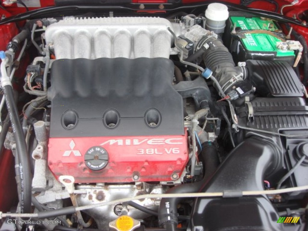 2006 Mitsubishi Eclipse GT Coupe 3.8 Liter SOHC 24 Valve MIVEC V6 Engine Photo #77034200