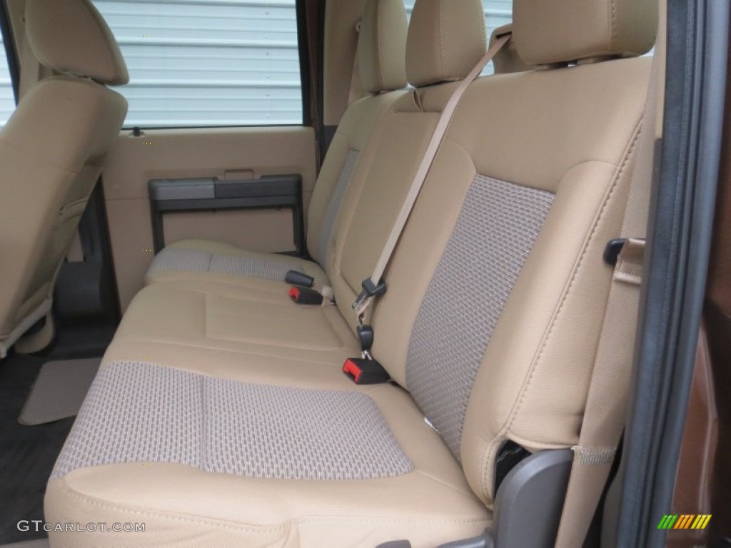 2011 Ford F250 Super Duty XLT Crew Cab 4x4 Rear Seat Photo #77034439