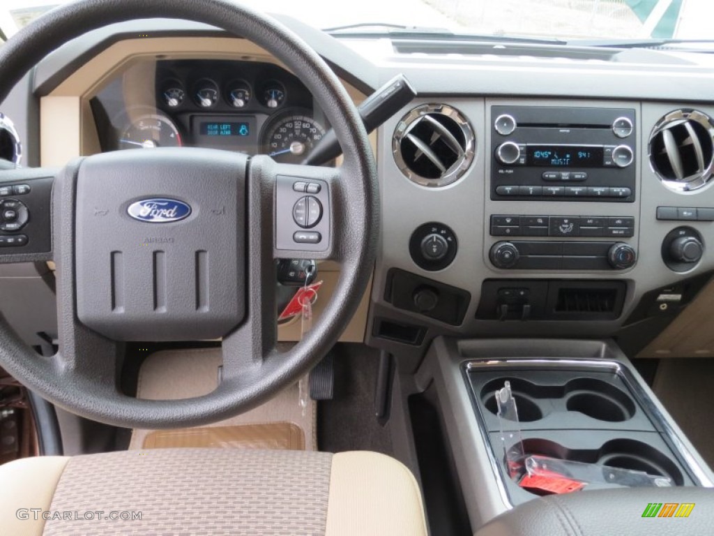 2011 Ford F250 Super Duty XLT Crew Cab 4x4 Dashboard Photos