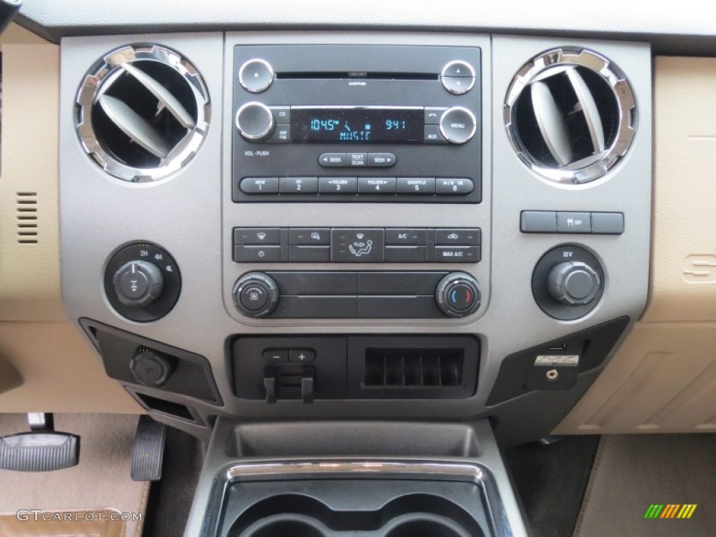 2011 Ford F250 Super Duty XLT Crew Cab 4x4 Controls Photo #77034564