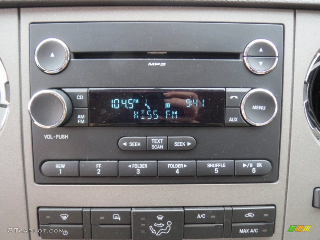 2011 Ford F250 Super Duty XLT Crew Cab 4x4 Audio System Photos