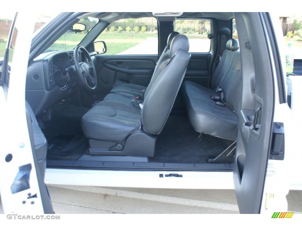 Medium Gray Interior 2005 Chevrolet Silverado 1500 LS Extended Cab Photo #77034588