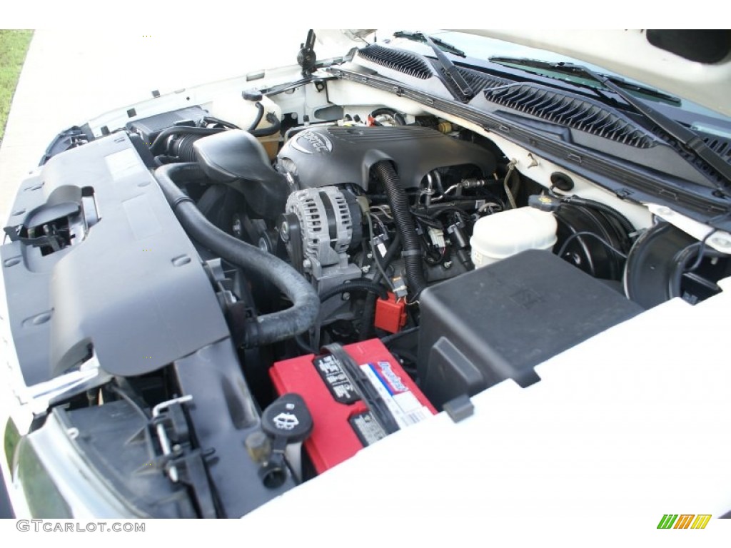 2005 Chevrolet Silverado 1500 LS Extended Cab 5.3 Liter OHV 16-Valve Vortec V8 Engine Photo #77034624