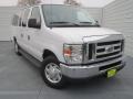 Oxford White - E Series Van E350 XLT Passenger Extended Photo No. 1