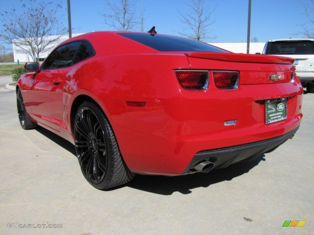 2011 Camaro LT/RS Coupe - Victory Red / Gray photo #8