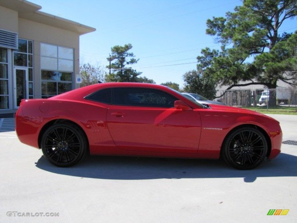 2011 Camaro LT/RS Coupe - Victory Red / Gray photo #11