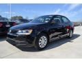 Black Uni 2013 Volkswagen Jetta S Sedan Exterior