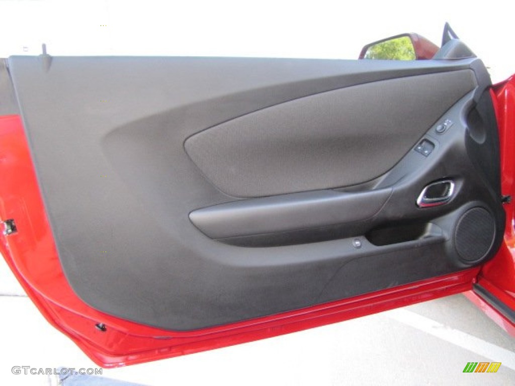 2011 Chevrolet Camaro LT/RS Coupe Gray Door Panel Photo #77035633