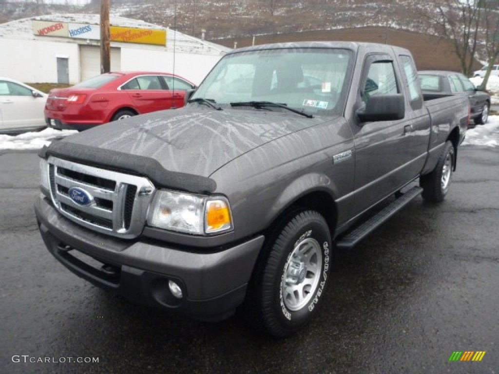 Dark Shadow Grey Metallic 2011 Ford Ranger XLT SuperCab 4x4 Exterior Photo #77035845