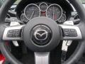Black 2007 Mazda MX-5 Miata Sport Roadster Steering Wheel