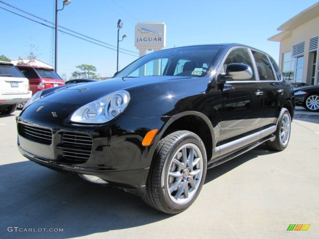 Black 2006 Porsche Cayenne S Titanium Exterior Photo #77036055