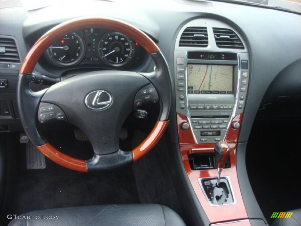 2007 Lexus ES 350 Black Dashboard Photo #77036388