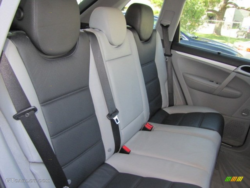 2006 Porsche Cayenne S Titanium Rear Seat Photo #77036548