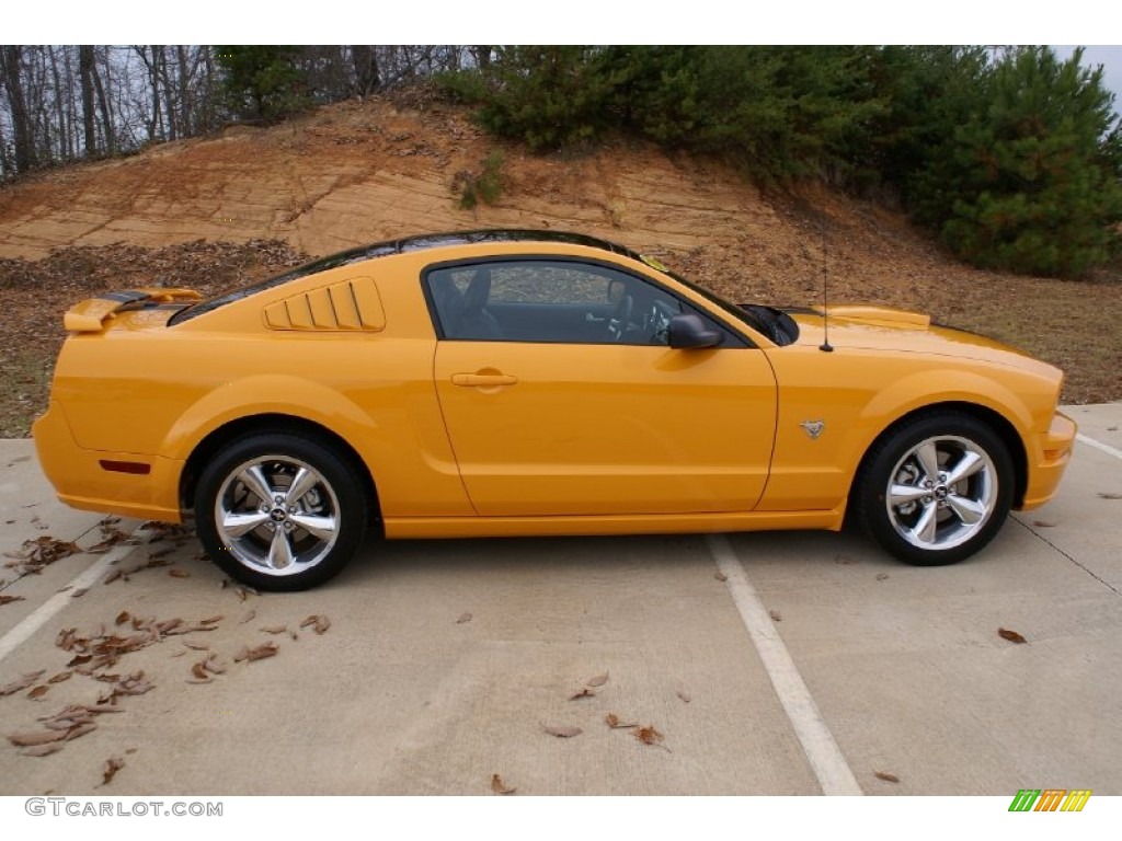 Grabber Orange 2009 Ford Mustang GT Premium Coupe Exterior Photo #77036604