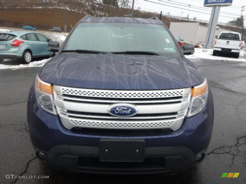 2011 Explorer XLT 4WD - Kona Blue Metallic / Charcoal Black photo #6