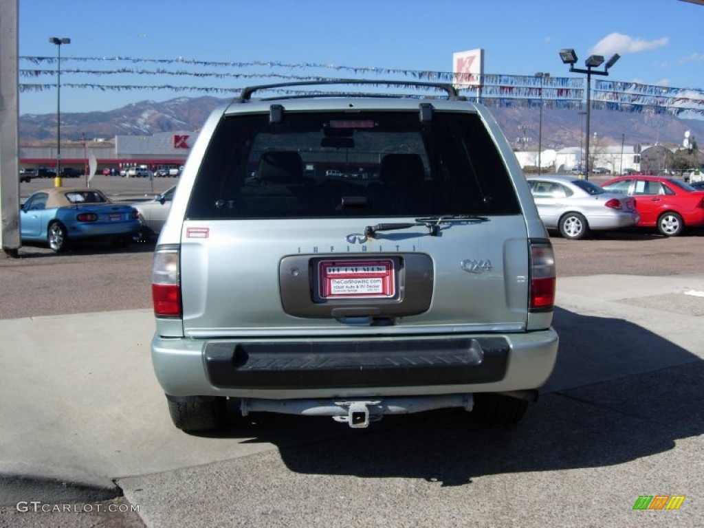 1999 QX4 4x4 - Arctic Green Metallic / Beige photo #10