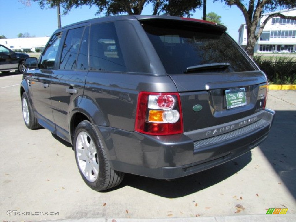2006 Range Rover Sport HSE - Bonatti Grey Metallic / Ebony Black photo #8