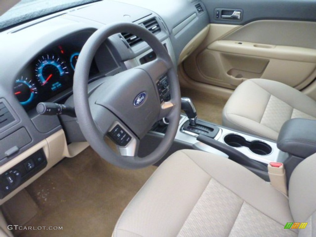 Camel Interior 2011 Ford Fusion SE Photo #77037477