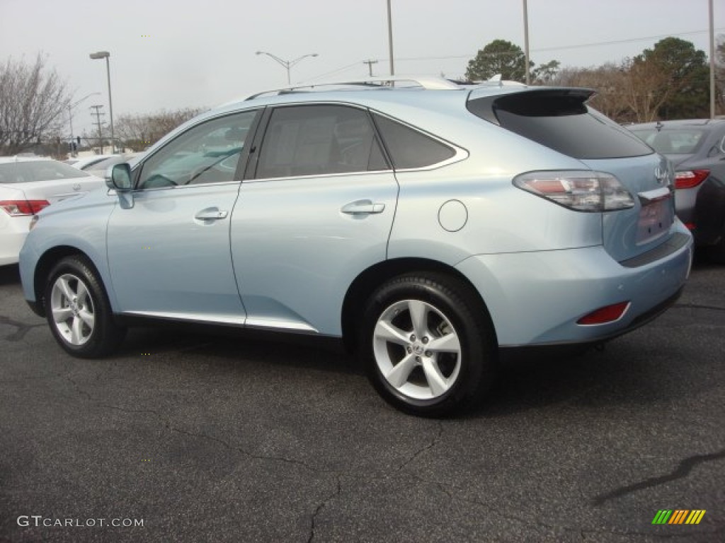 2012 RX 350 AWD - Cerulean Blue Metallic / Parchment photo #4