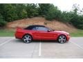 2008 Torch Red Ford Mustang Shelby GT500 Convertible  photo #2