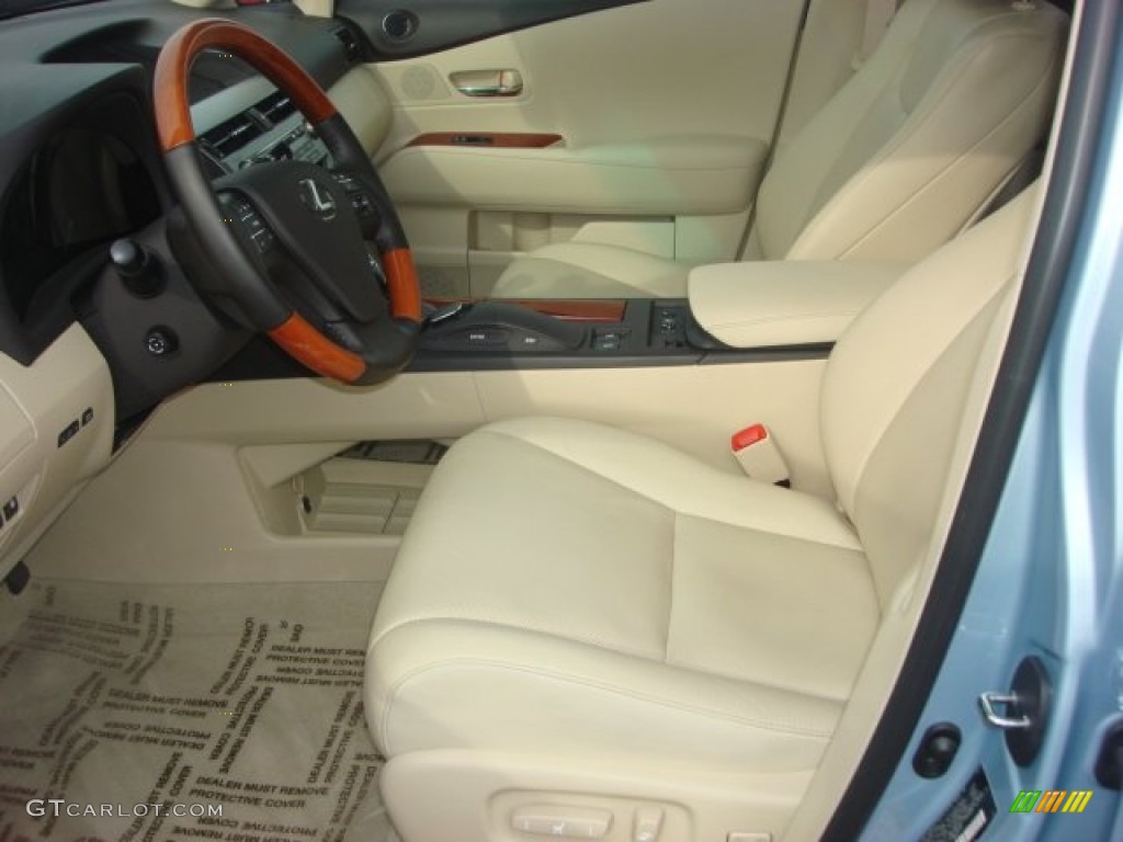 2012 RX 350 AWD - Cerulean Blue Metallic / Parchment photo #7