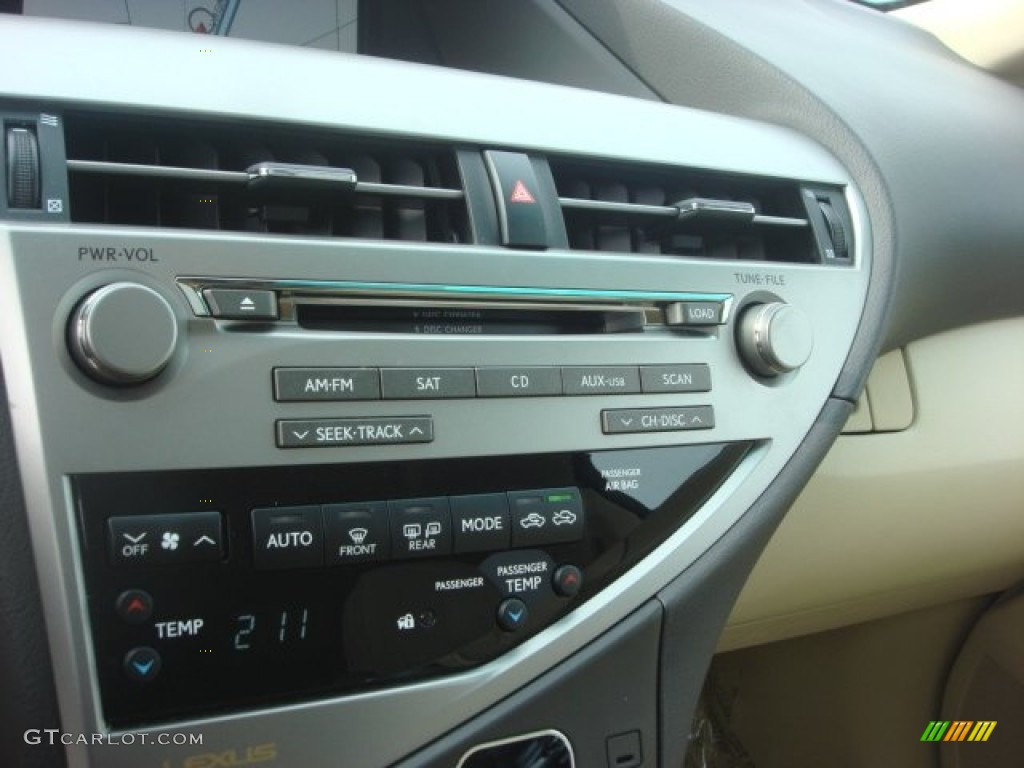 2012 RX 350 AWD - Cerulean Blue Metallic / Parchment photo #18