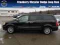 2013 Brilliant Black Crystal Pearl Chrysler Town & Country Touring - L  photo #1