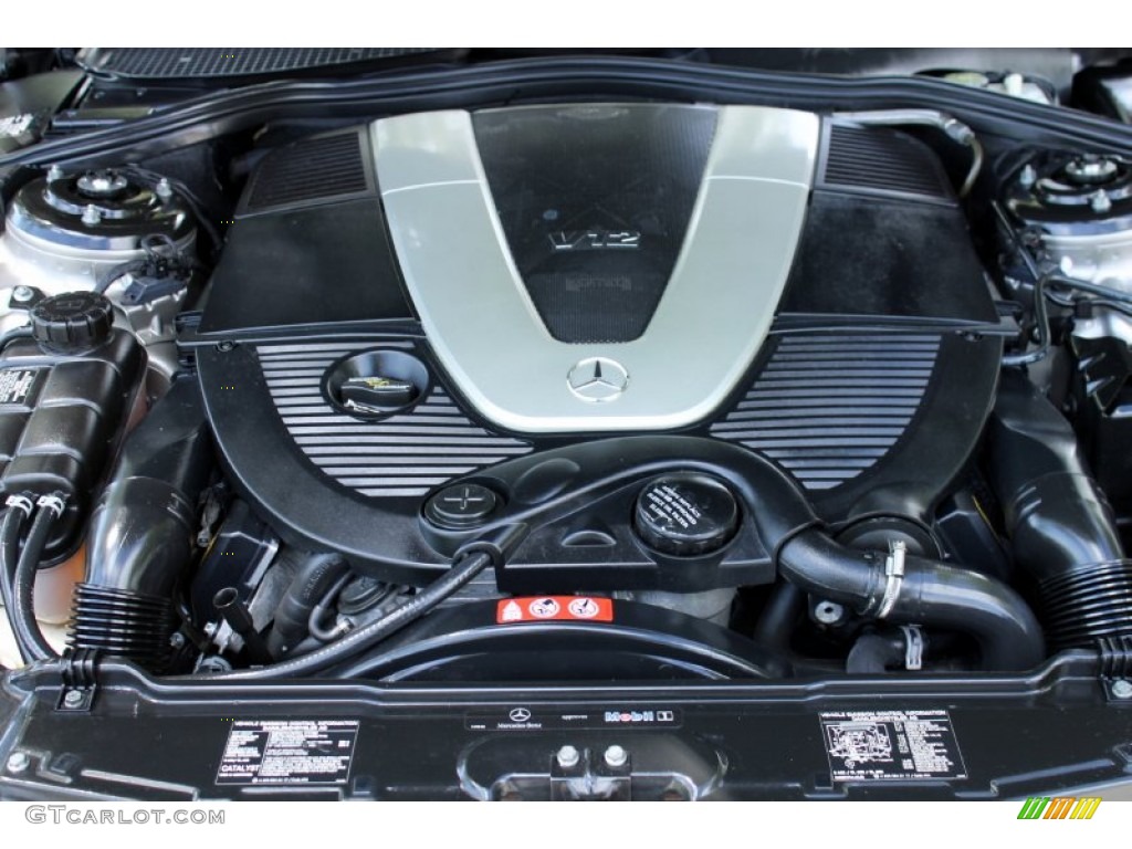2005 Mercedes-Benz S 600 Sedan 5.5 Liter Twin-Turbocharged SOHC 36-Valve V12 Engine Photo #77037834
