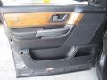 Ebony Black 2006 Land Rover Range Rover Sport HSE Door Panel