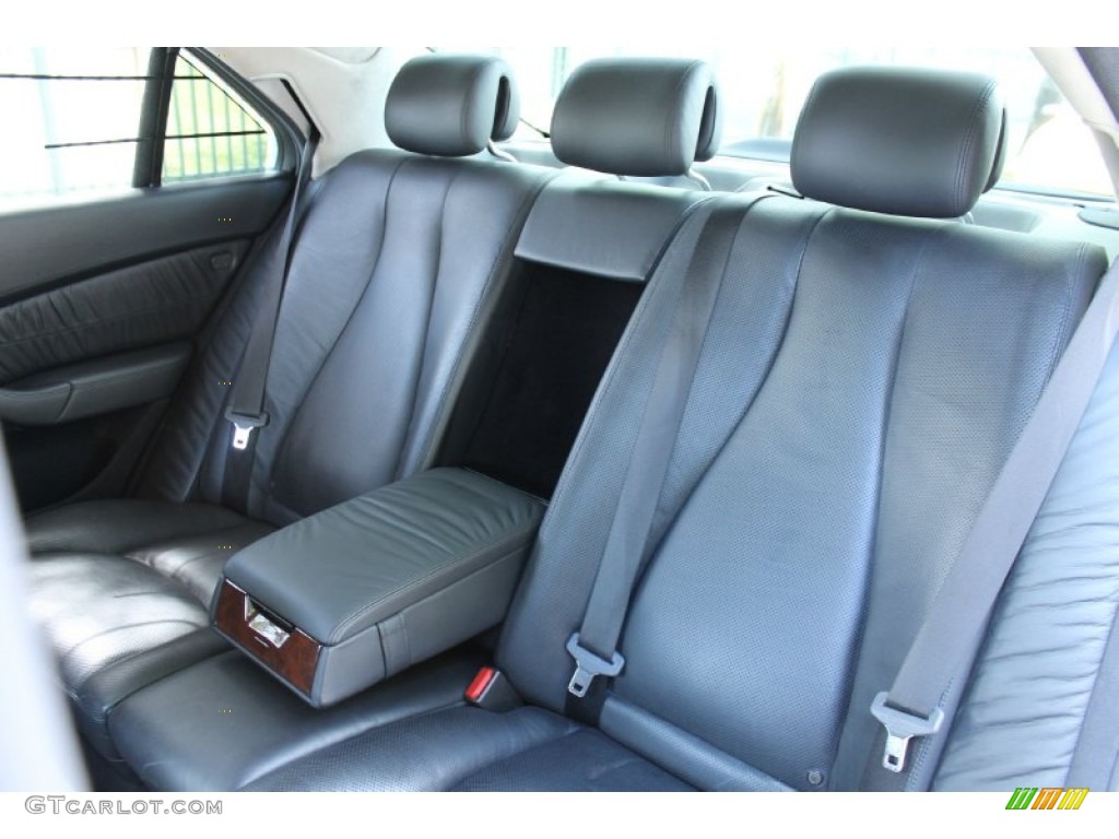 Charcoal Interior 2005 Mercedes-Benz S 600 Sedan Photo #77038184