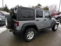 2013 Billet Silver Metallic Jeep Wrangler Unlimited Sport S 4x4  photo #6