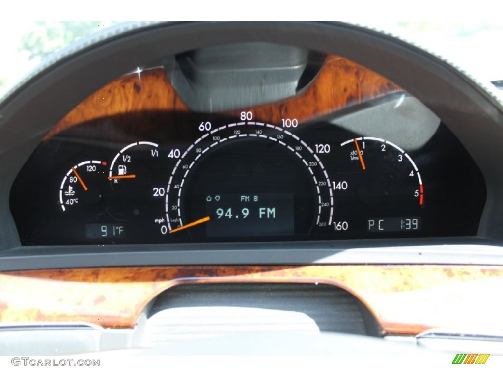 2005 Mercedes-Benz S 600 Sedan Gauges Photo #77038325