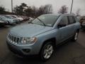 2013 Winter Chill Pearl Jeep Compass Latitude 4x4  photo #2