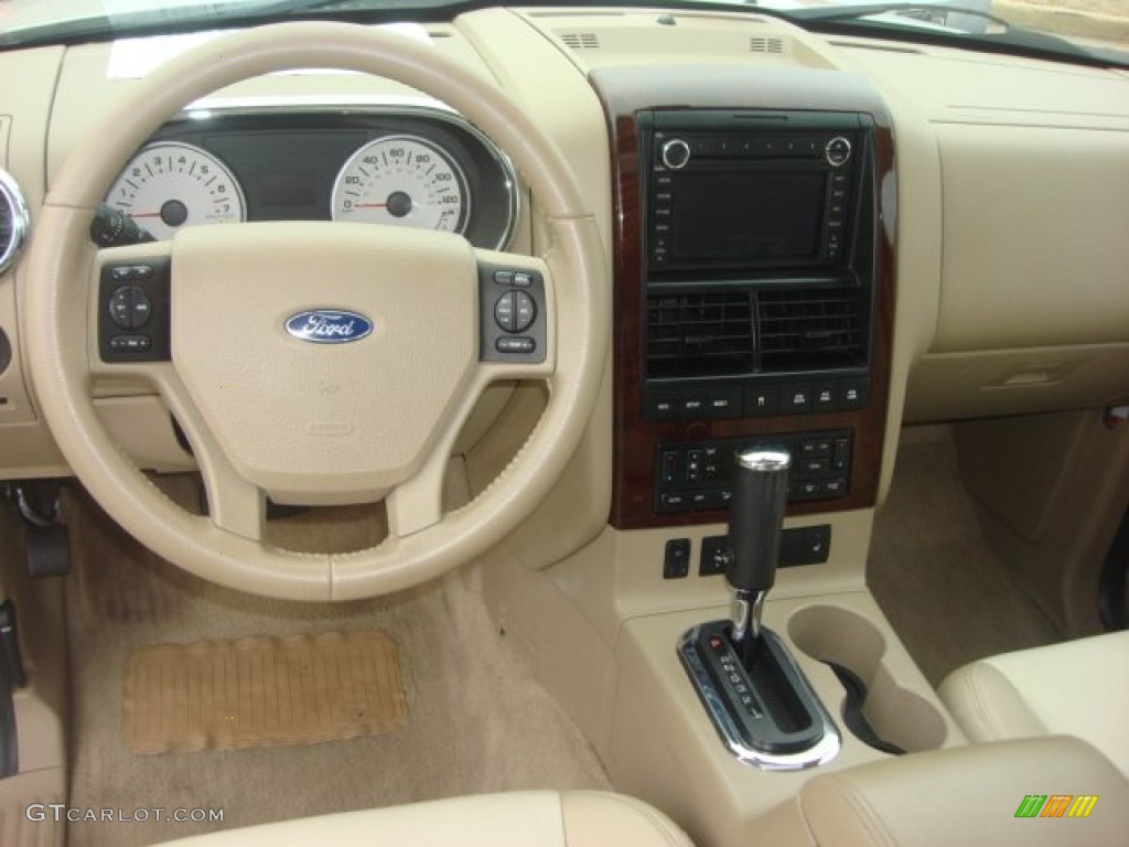 2007 Ford Explorer Limited 4x4 Camel Dashboard Photo #77038597