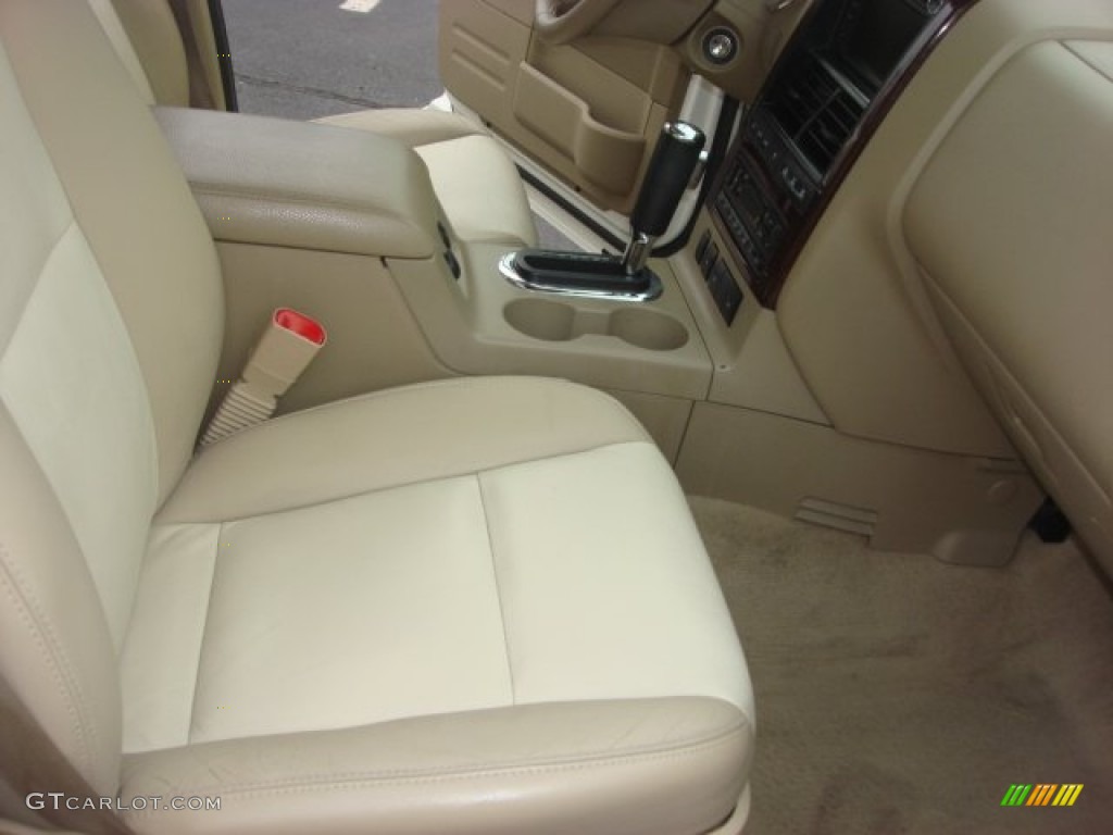 2007 Explorer Limited 4x4 - White Sand Tri-Coat / Camel photo #19