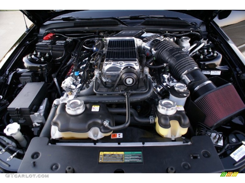 2009 Ford Mustang Shelby GT500 Super Snake Coupe 5.4 Liter Shelby Super Snake Supercharged DOHC 32-Valve V8 Engine Photo #77038884