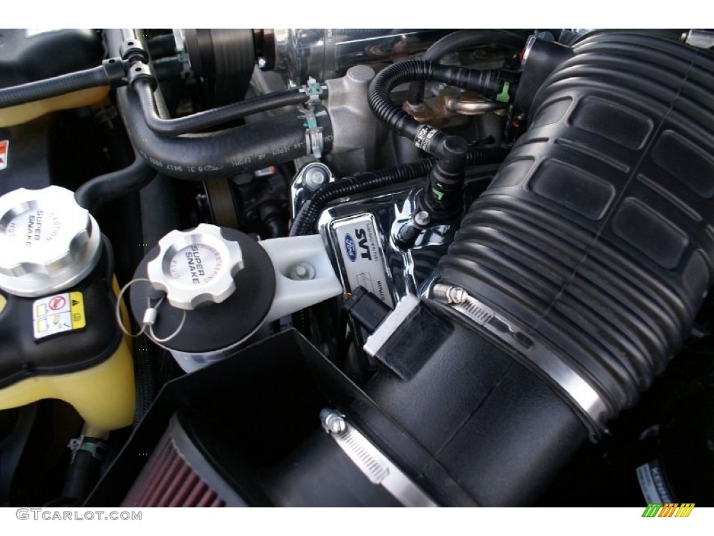 2009 Ford Mustang Shelby GT500 Super Snake Coupe Engine Photos
