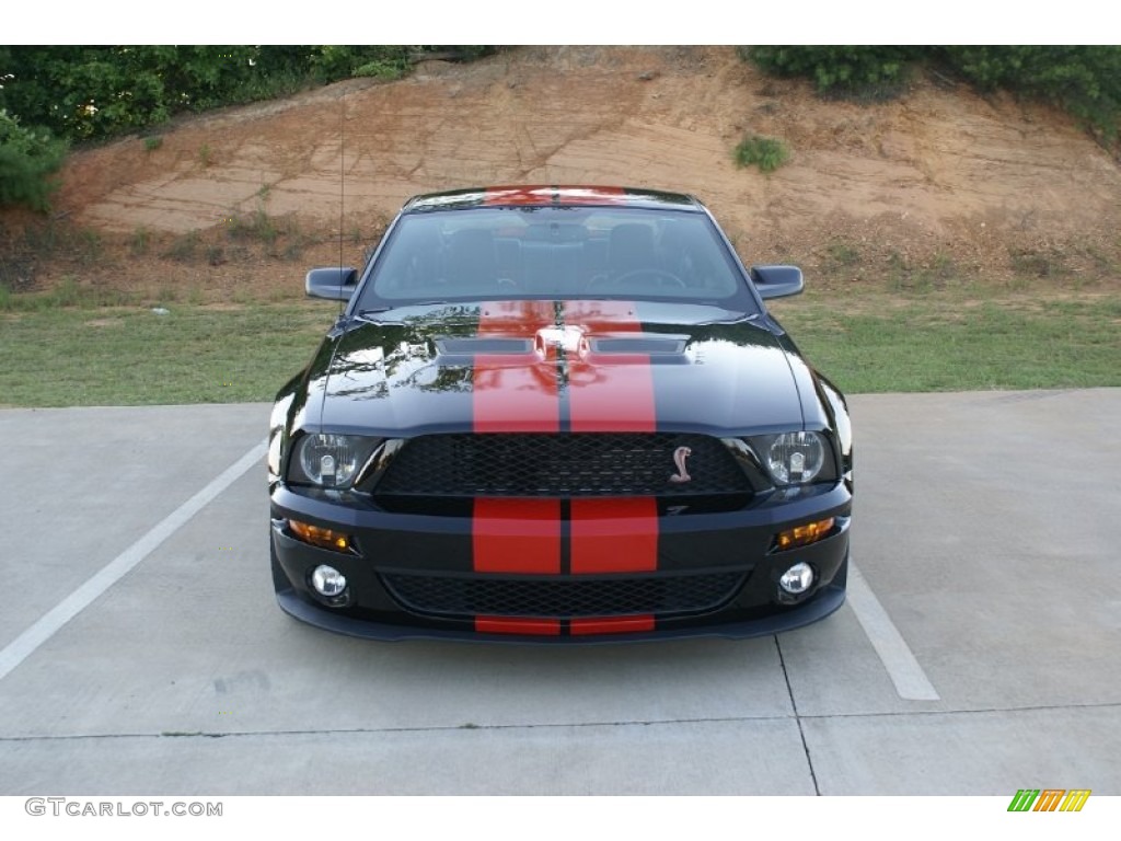 Black 2009 Ford Mustang Shelby GT500 Coupe Exterior Photo #77039053