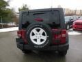 2013 Deep Cherry Red Crystal Pearl Jeep Wrangler Unlimited Sport 4x4  photo #7