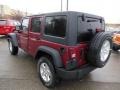 2013 Deep Cherry Red Crystal Pearl Jeep Wrangler Unlimited Sport 4x4  photo #8
