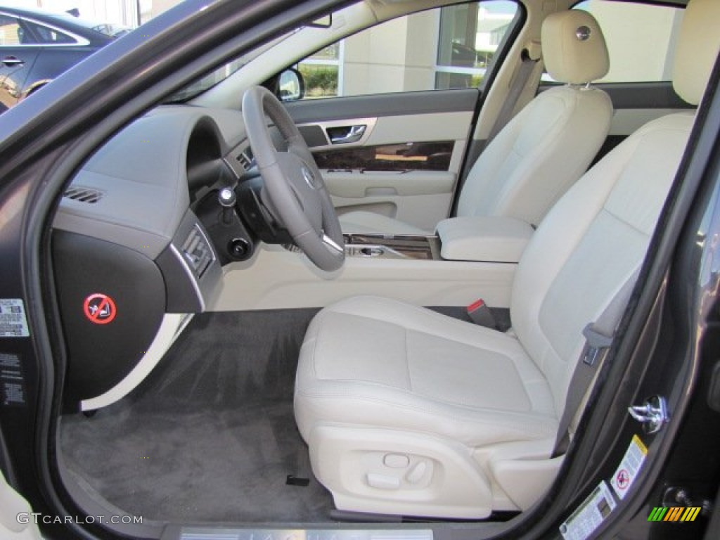 Ivory Interior 2010 Jaguar XF Premium Sport Sedan Photo #77039275