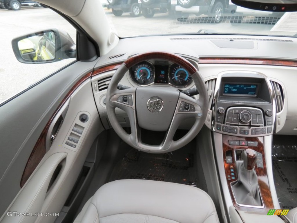 2010 Buick LaCrosse CXS Dark Titanium/Light Titanium Dashboard Photo #77039280